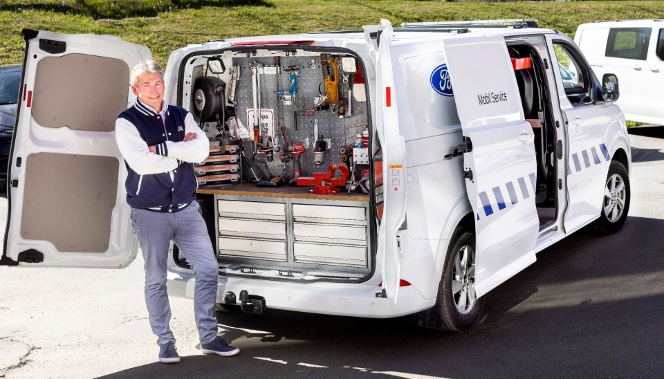 Hans Petter Tveten er servicemarkedsdirektør i Ford Motor Norge.