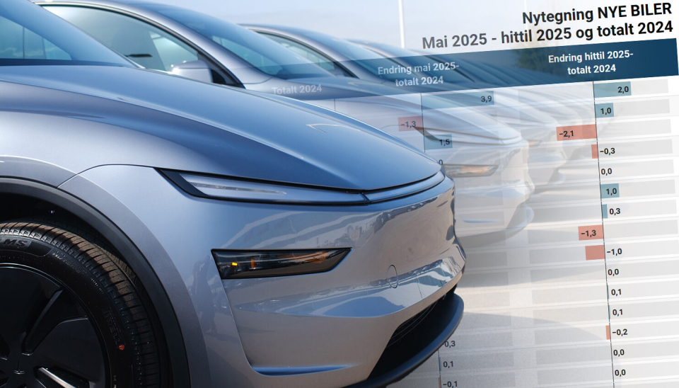 Tesla-comeback foran Volkswagen og Toyota - slik delte forsikrings-selskapene nybilene i mai