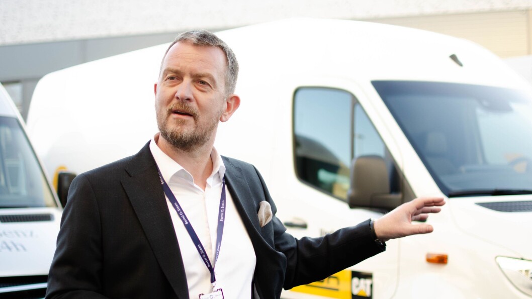Marius Thorberg er daglig leder for det nye BOS-flaggskipet på Lørenskog. Han mener logistikkutfordringene lar seg løse med kreative metoder. Marius Thorberg er daglig leder for det nye BOS-flaggskipet på Lørenskog. Han mener logistikkutfordringene lar seg løse med kreative metoder.
