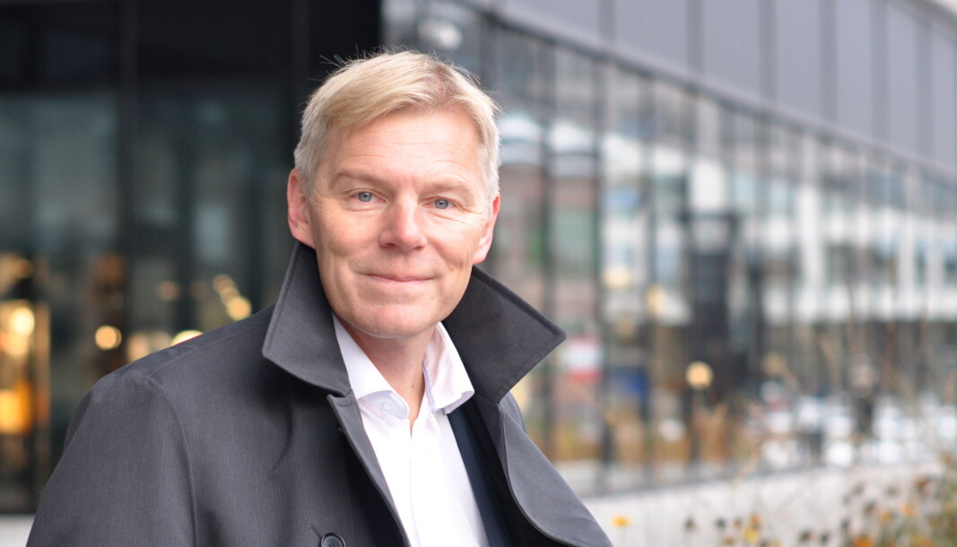Robert Berg, banksjef i Instabank. Robert Berg, banksjef i Instabank.