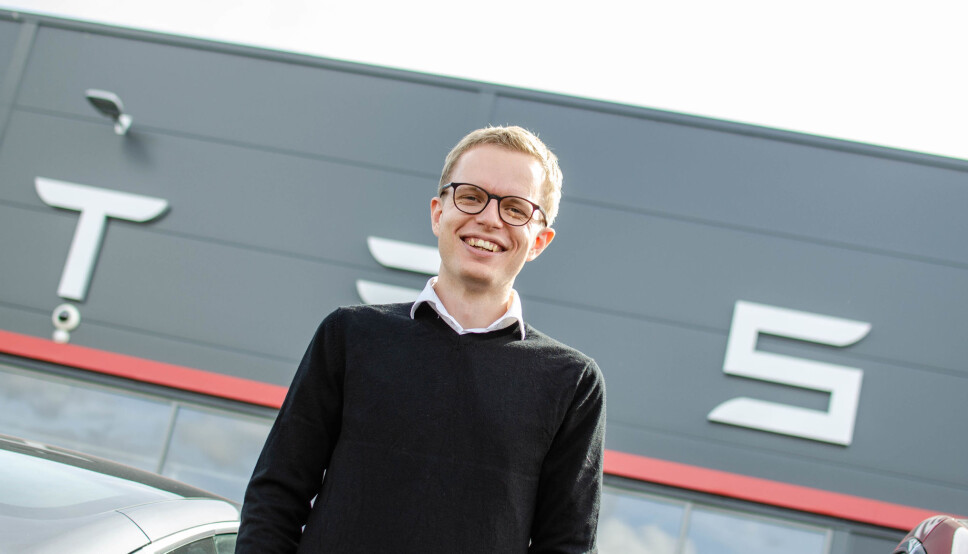 Kommunikasjonssjef Even Roland i Tesla Norway Kommunikasjonssjef Even Roland i Tesla Norway