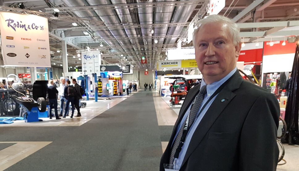 Arild Hansen er daglig leder i Autobransjens Leverandørforening (ABL) og «messegeneral» for Automessen 2022.