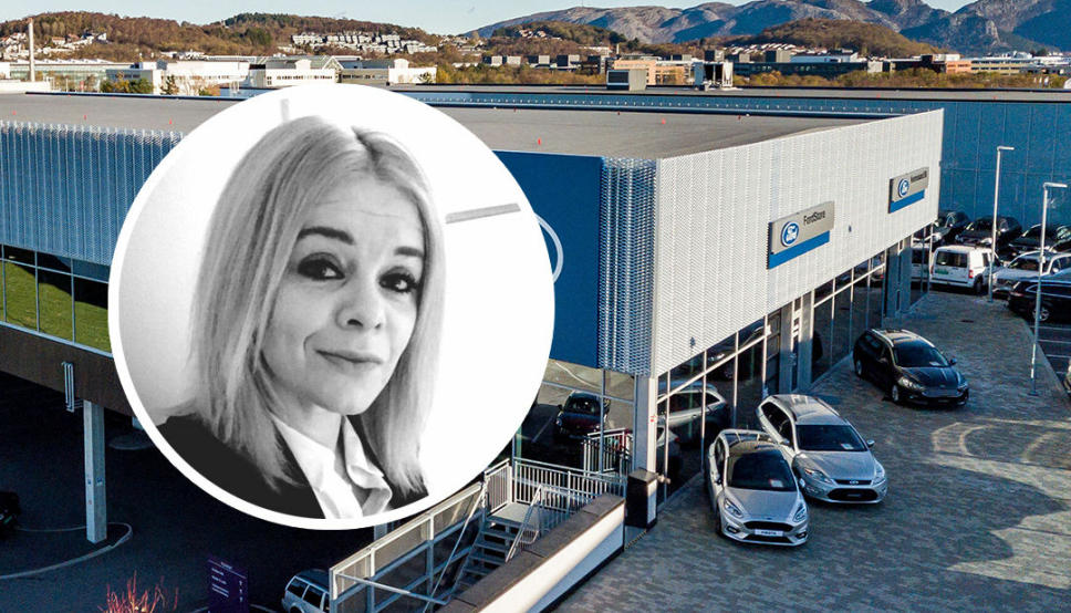 Cathrine Sundt er servicemarkedsdirektør for Ford i Kverneland Bil.