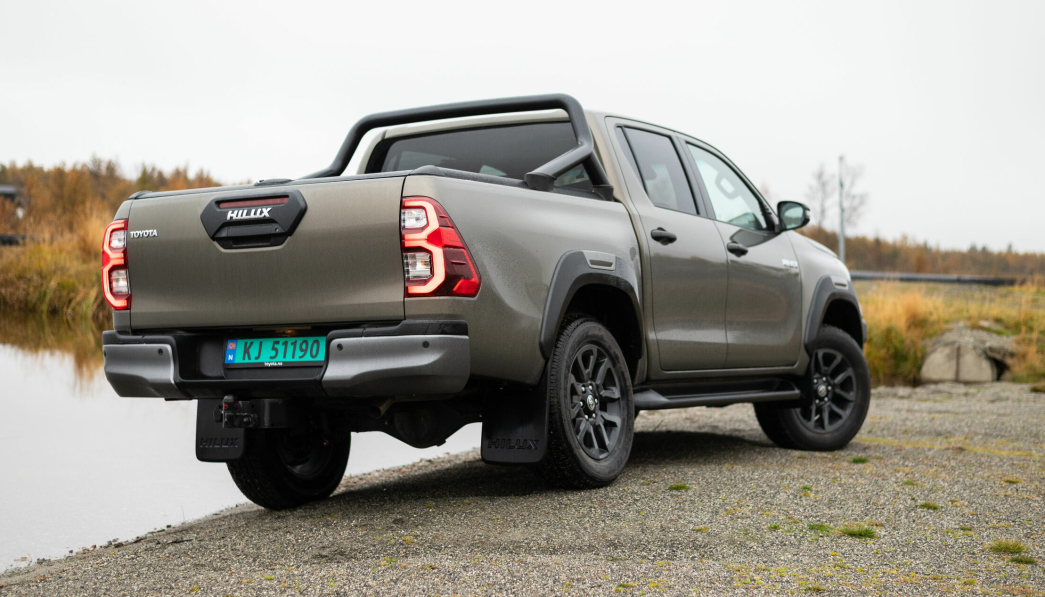 Toyota Hilux ble Norges mest solgte pickup i fjor.