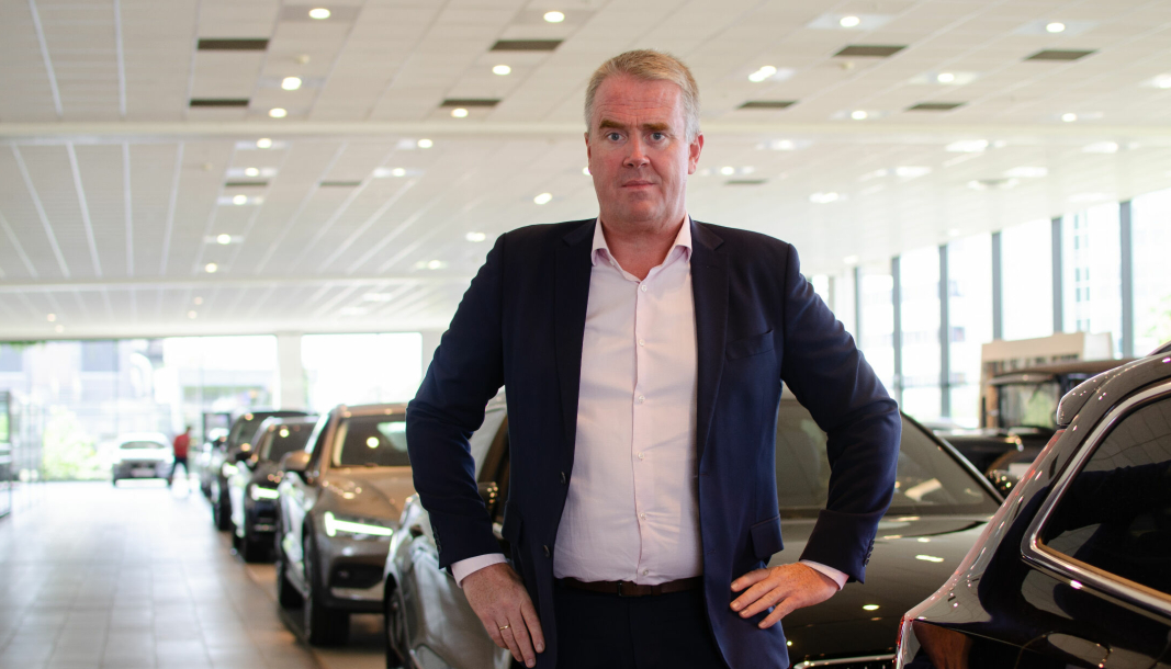 Frode Hebnes er administrerende direktør i Bilia Personbiler AS.
