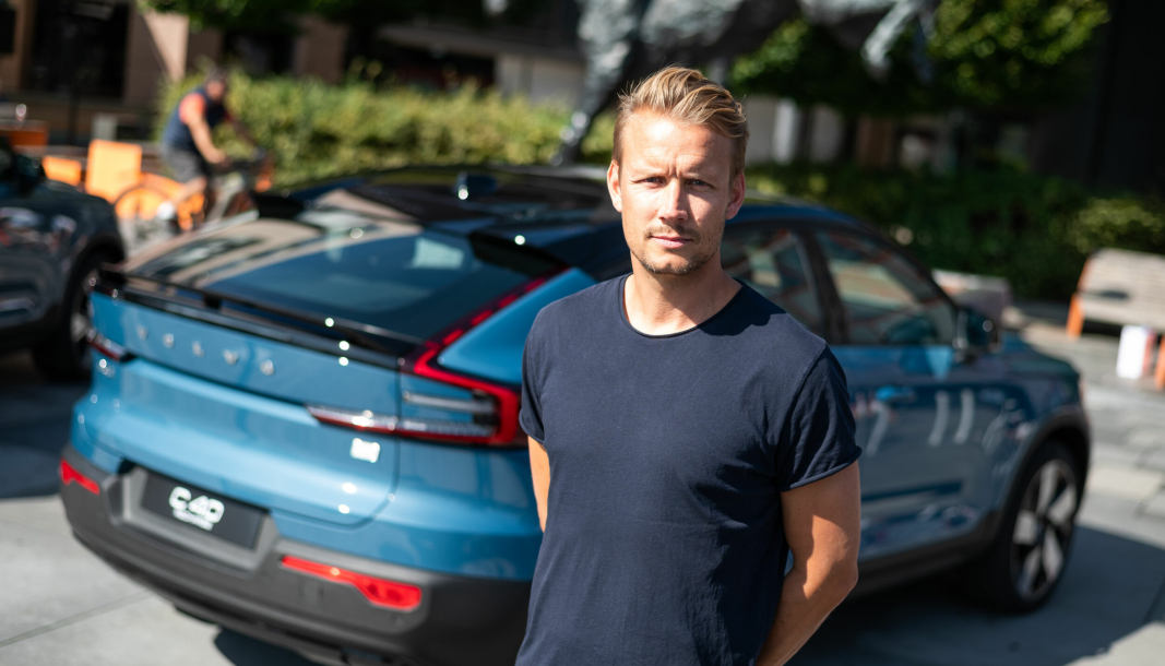 Erik Trosby er kommunikasjonssjef i Volvo Car Norway.