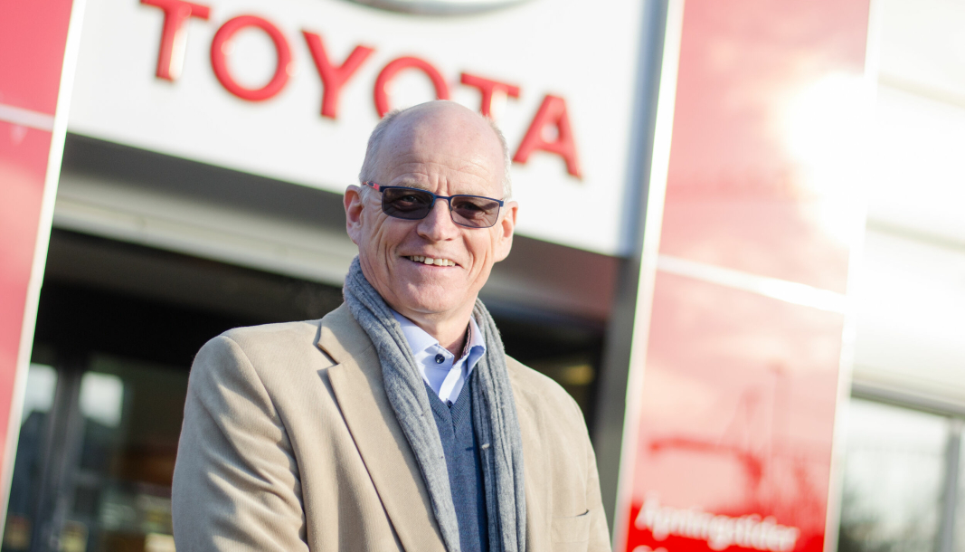 Glenn Haugerud er administrerende direktør i Toyota Oslo.