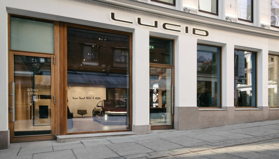 I Karl Johans gate 16C - i bygget til varemagasinet Steen & Strøm - åpner Lucid sitt første Studio i Norge.