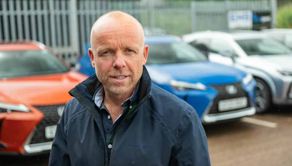 Jan Christian Holm er sjef for Lexus i Norge.