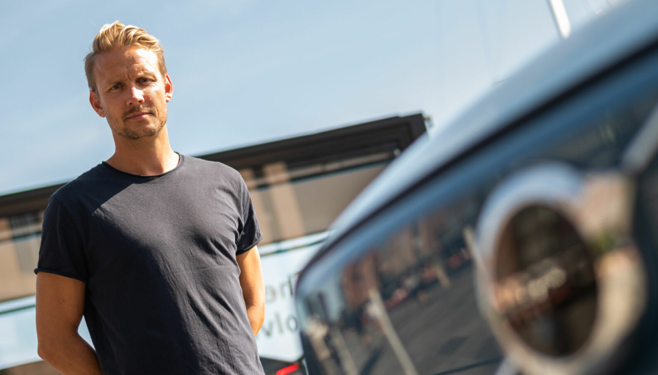 Erik Trosby er kommunikasjonssjef i Volvo Car Norway.