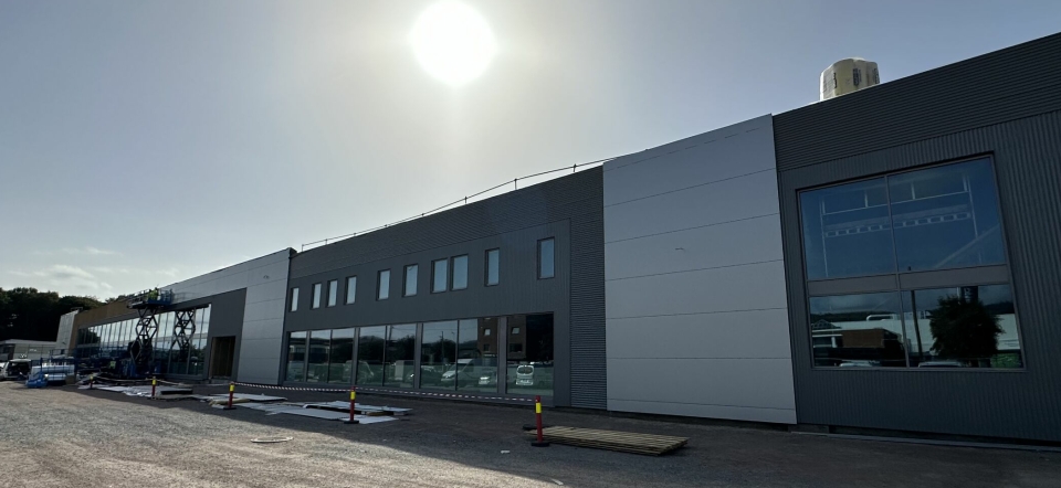 RøhneSelmers nye Bilfabrikken åpner 1. desember.
